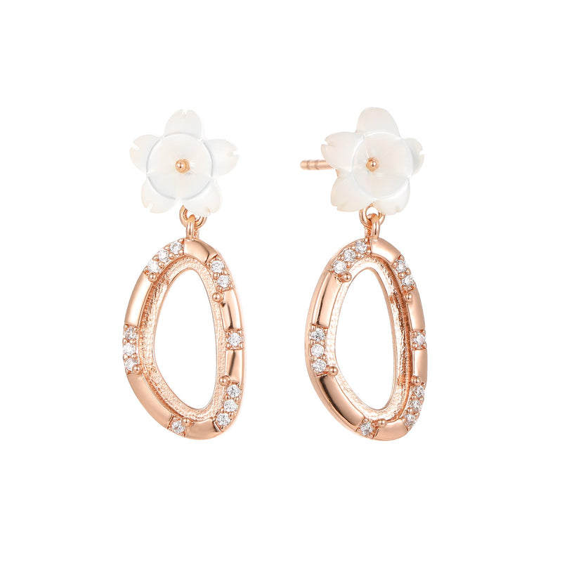 Amour Earrings Rose Gold