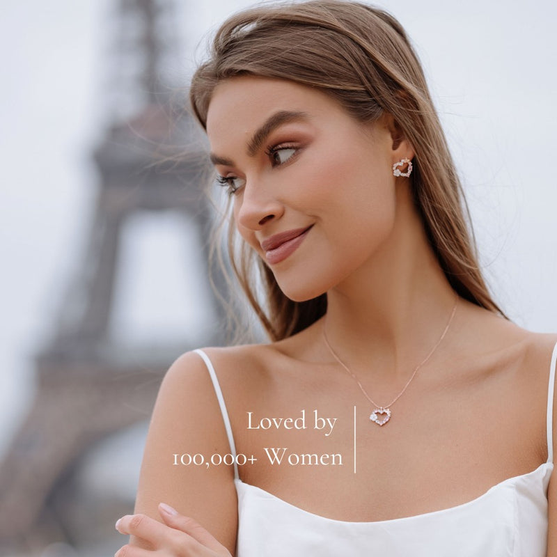 Rose Gold Heart Necklace