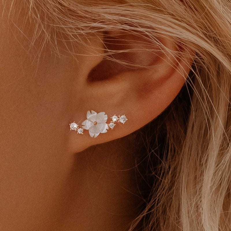 Heart Necklace, Sparkle Earrings Bundle