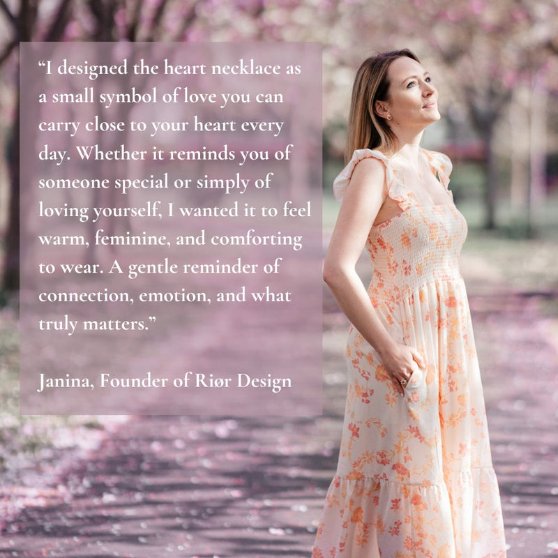 Rose Gold Heart Necklace