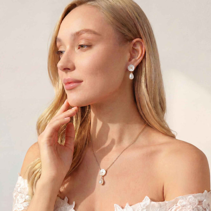 Pearl Drop Earrings