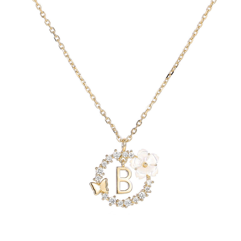 Letter Necklace - Gold