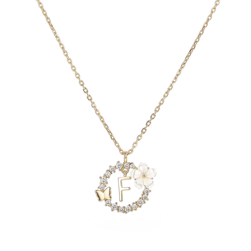 Letter Necklace - Gold