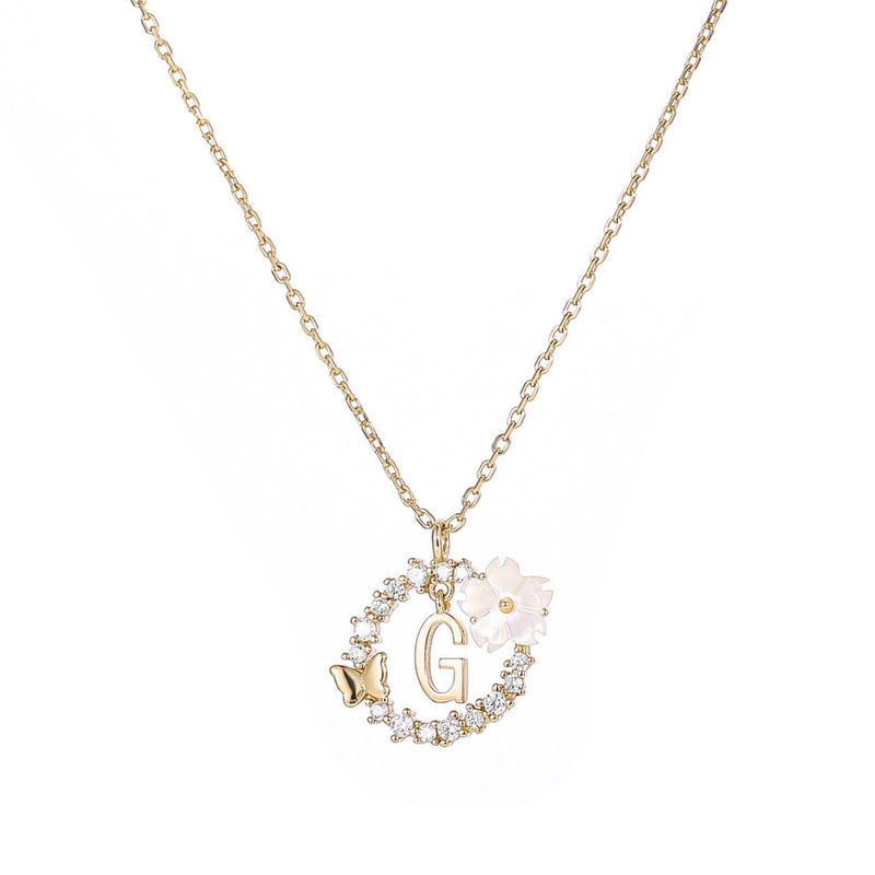 Letter Necklace - Gold