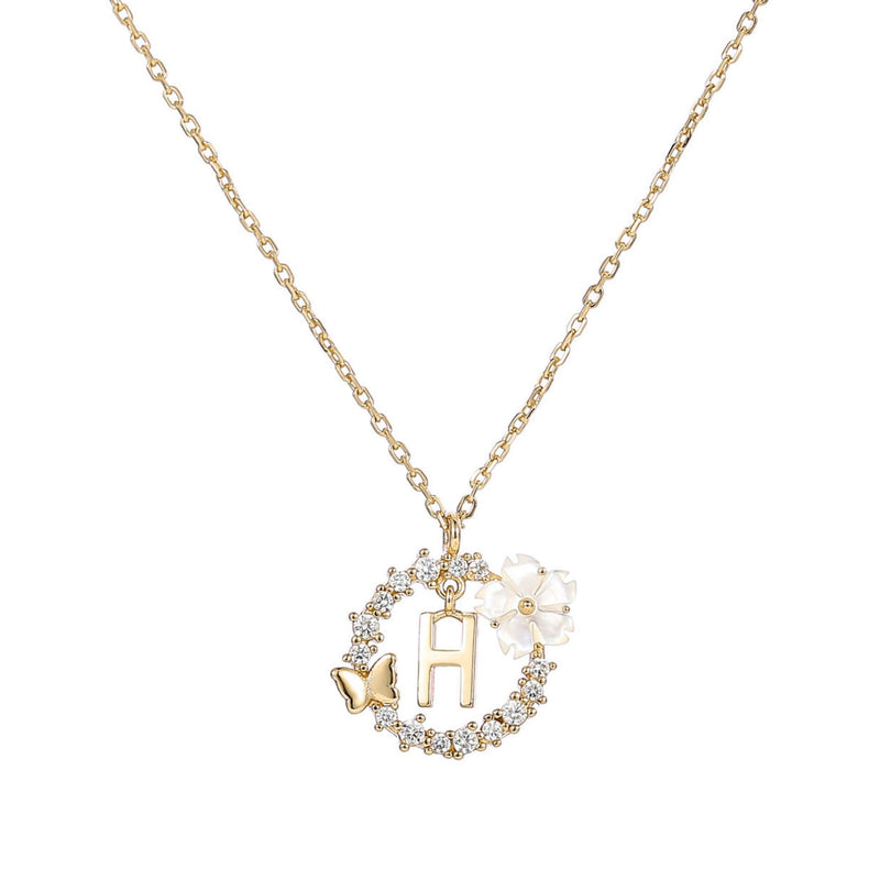 Letter Necklace - Gold