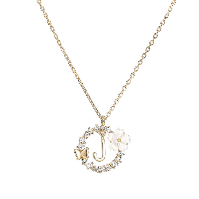 Letter Necklace - Gold
