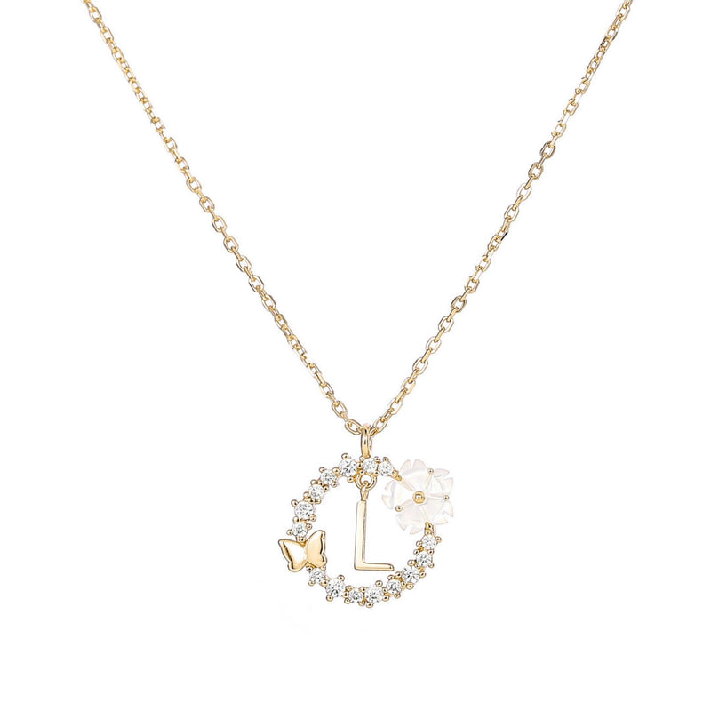 Gold Letter Necklace