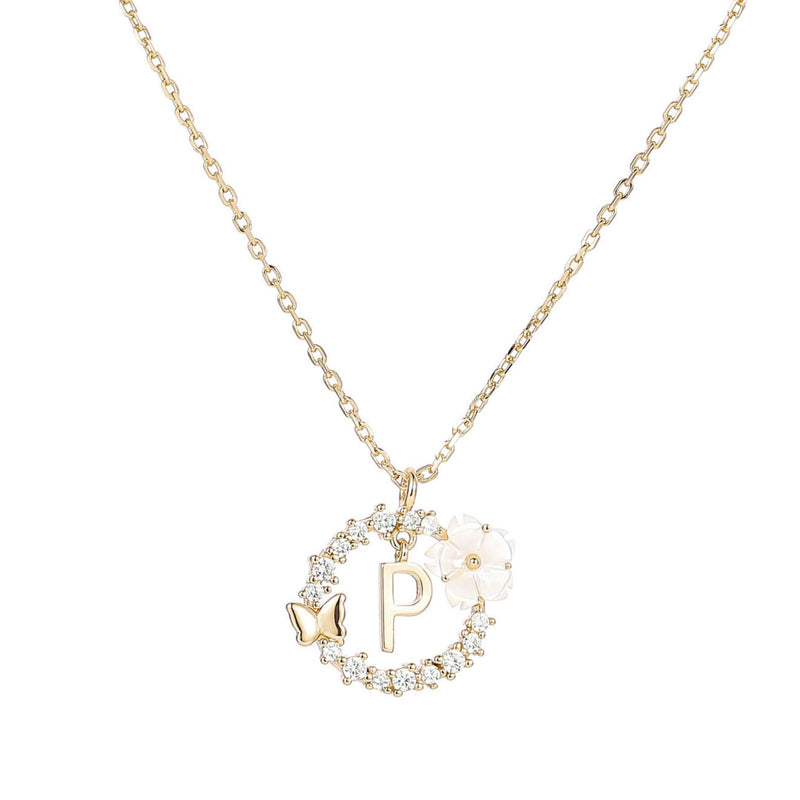 Gold Letter Necklace
