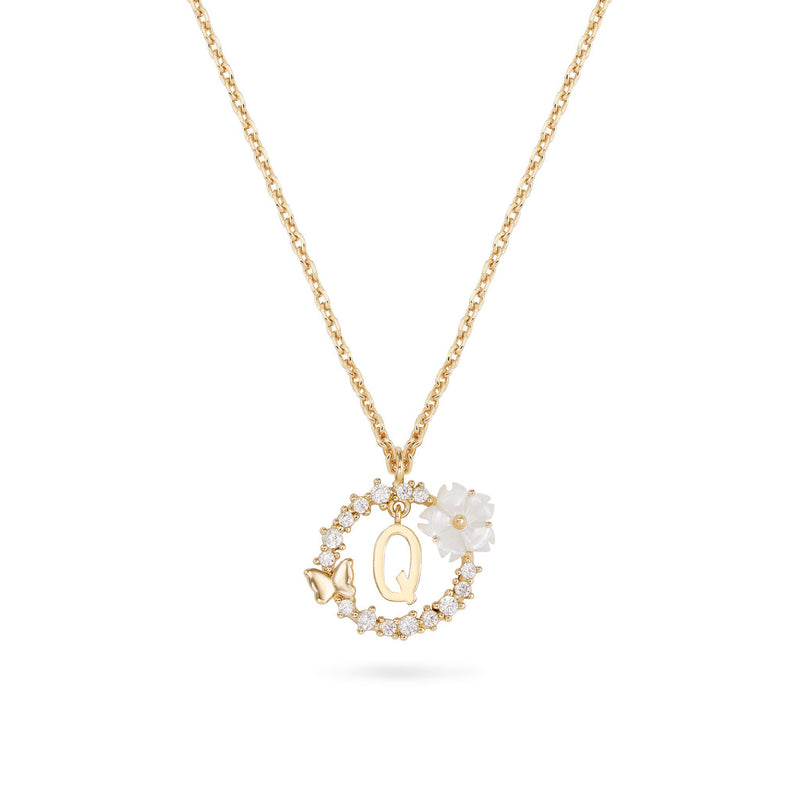 Letter Necklace - Gold