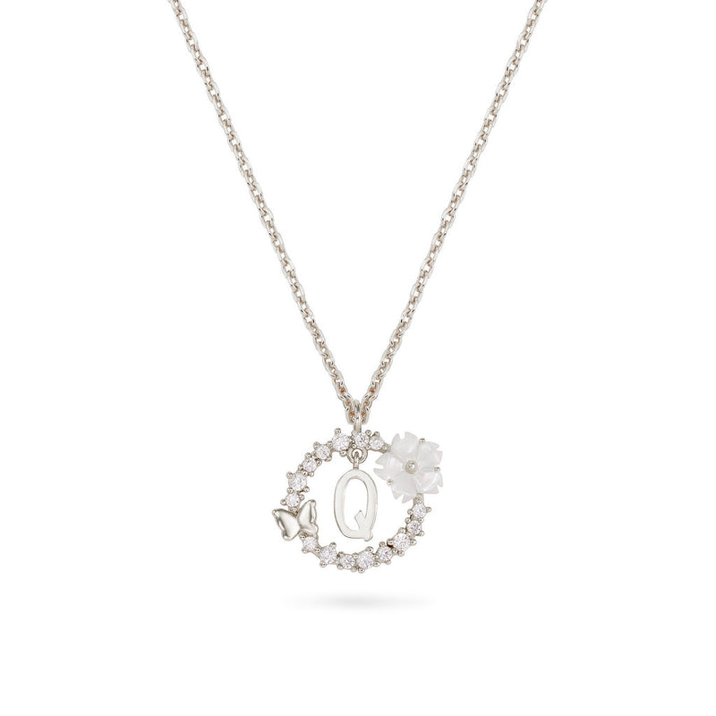 Letter Necklace - Silver