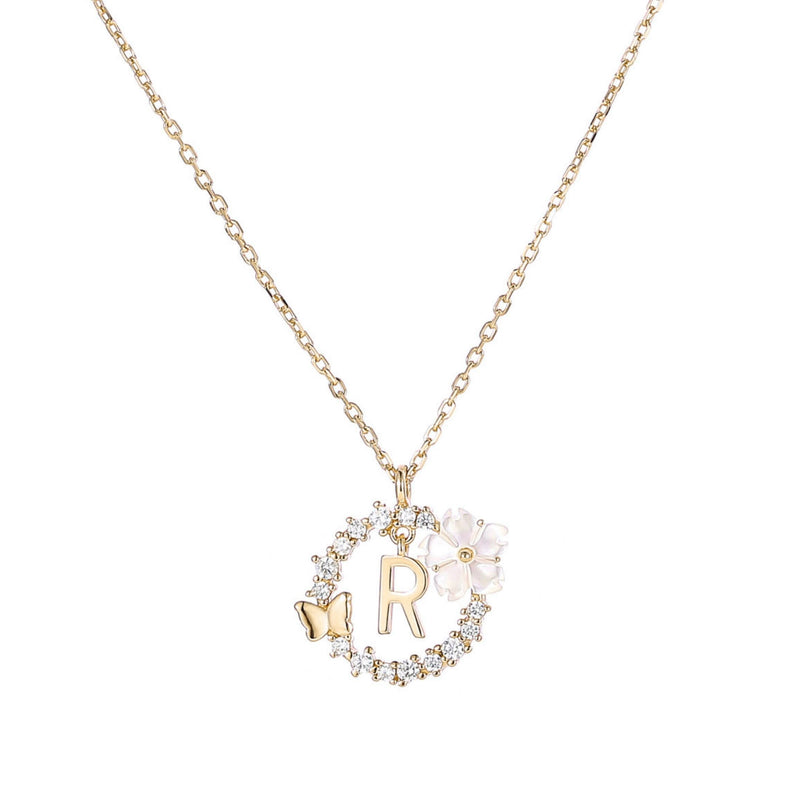 Letter Necklace - Gold