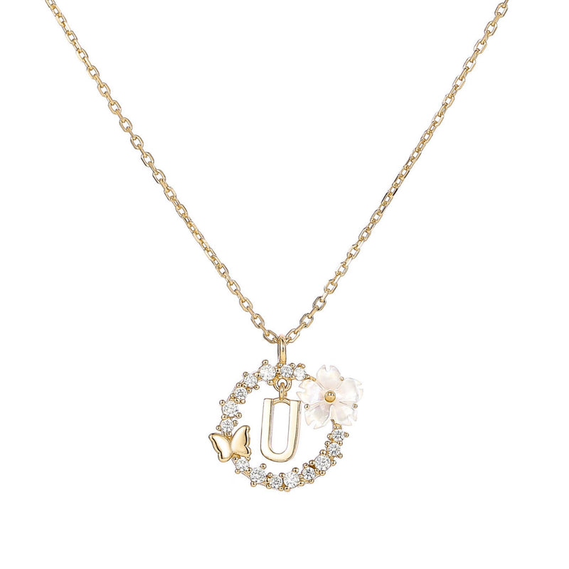 Letter Necklace - Gold