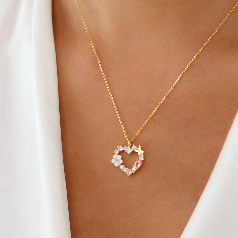Gold Heart Necklace