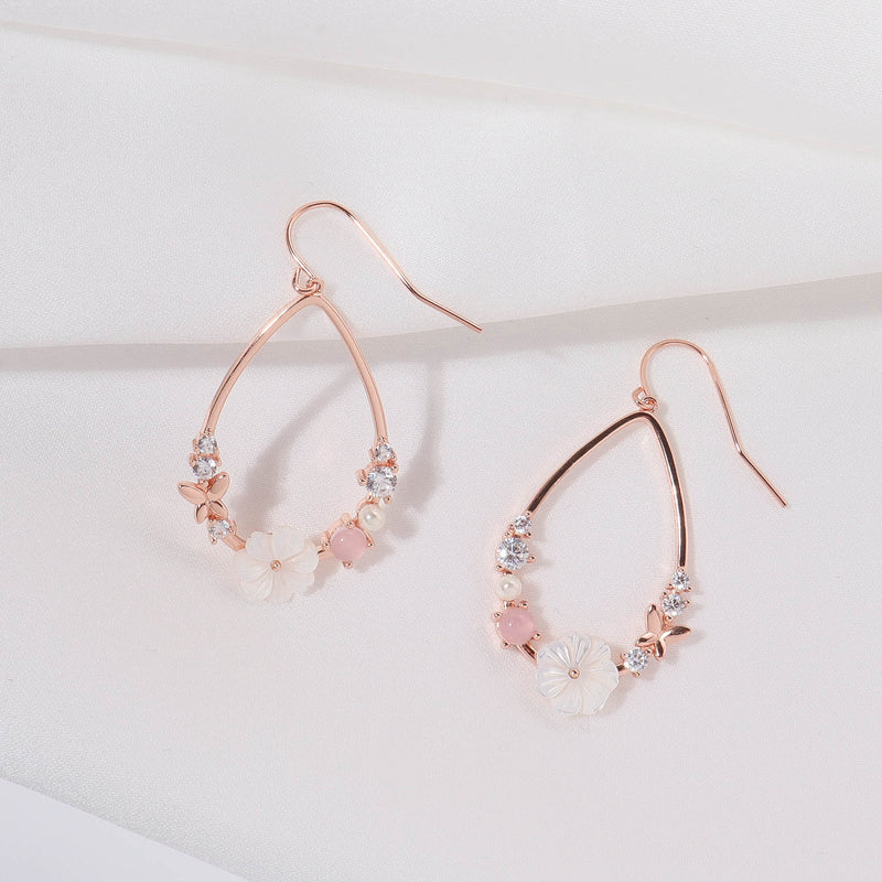 Dahlia earrings