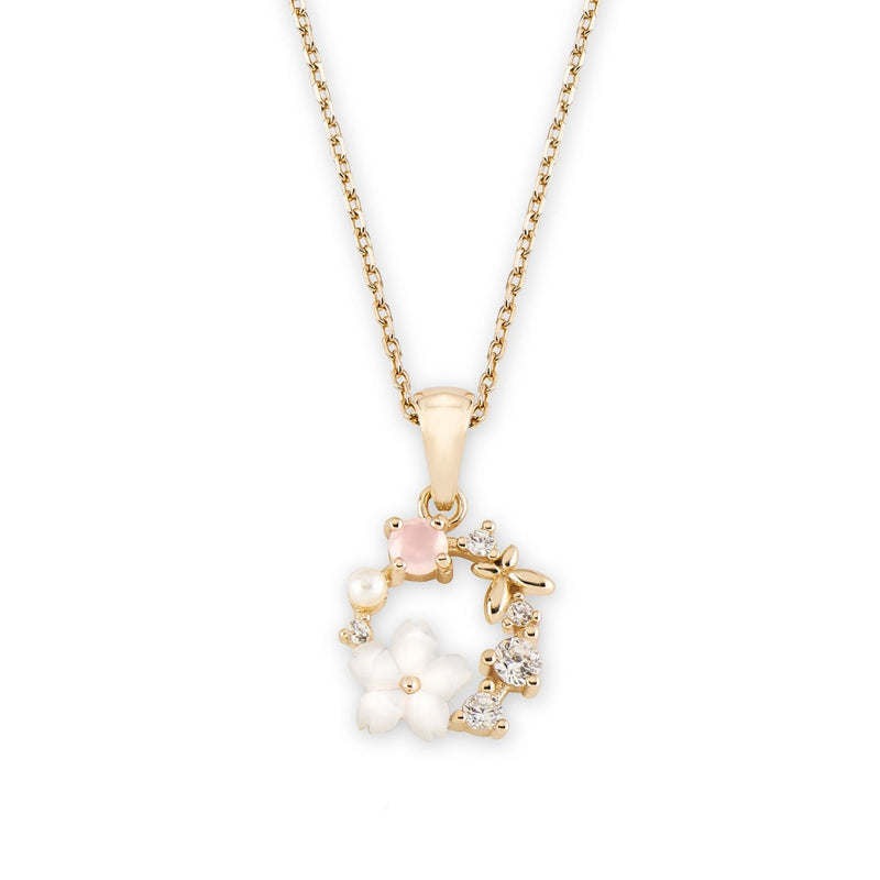 Gold Spring Flower Necklace