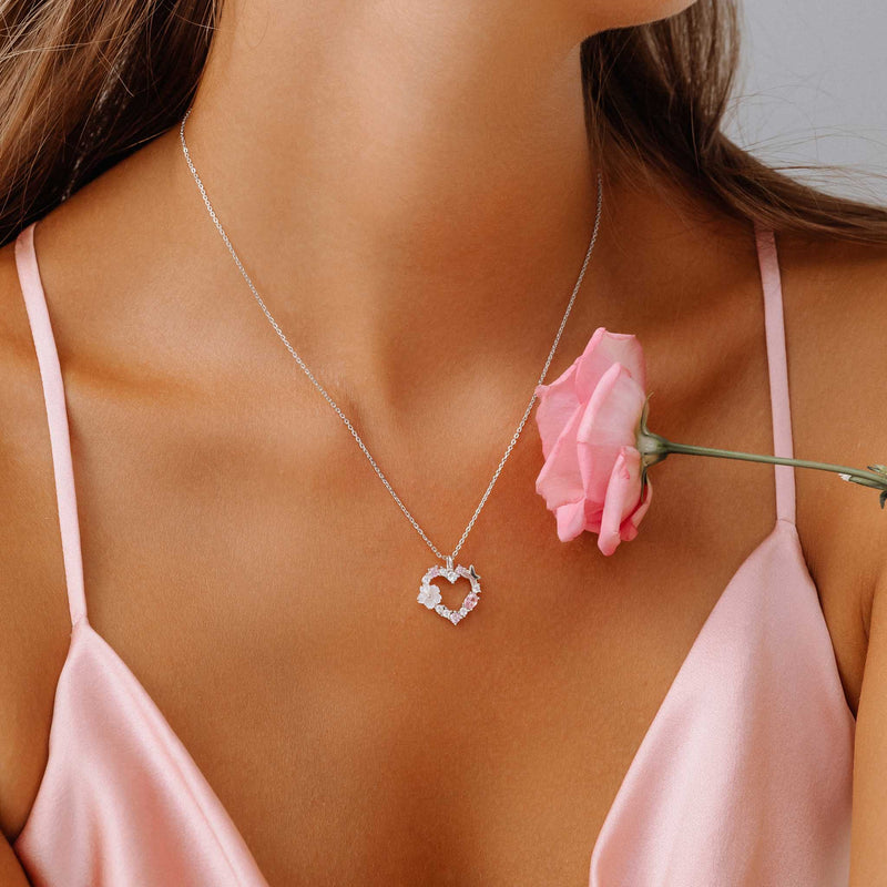 Silver Heart Necklace