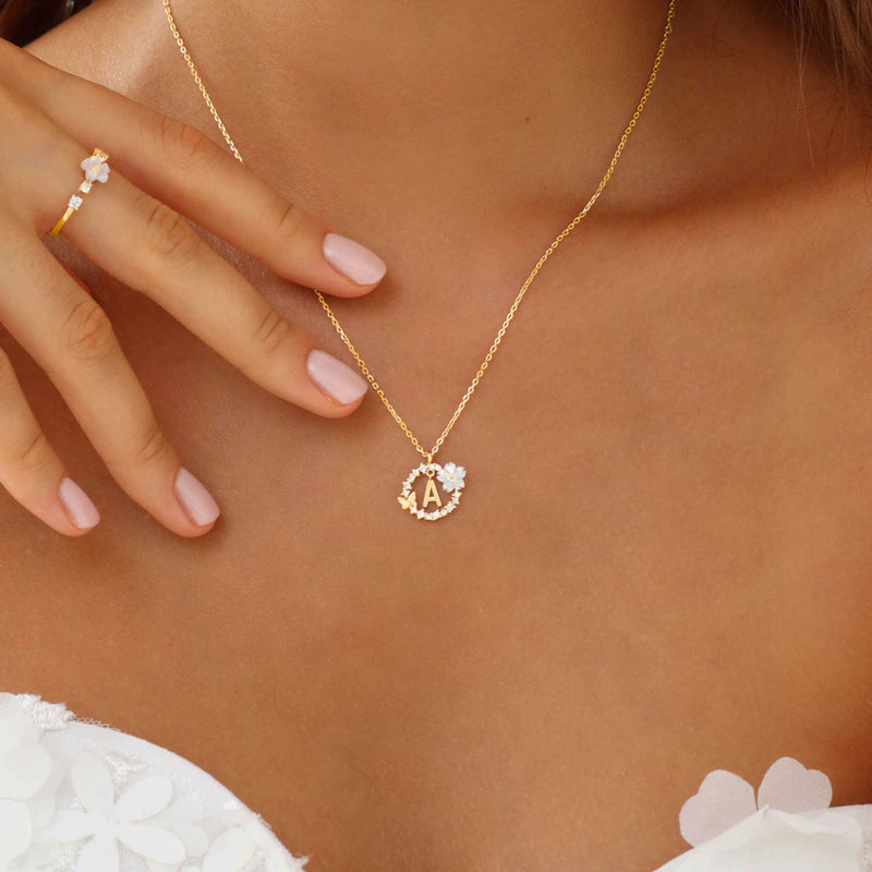 Gold Letter Necklace