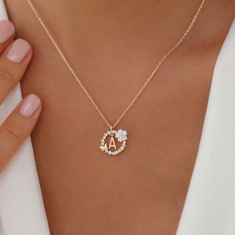 Gold Letter Necklace