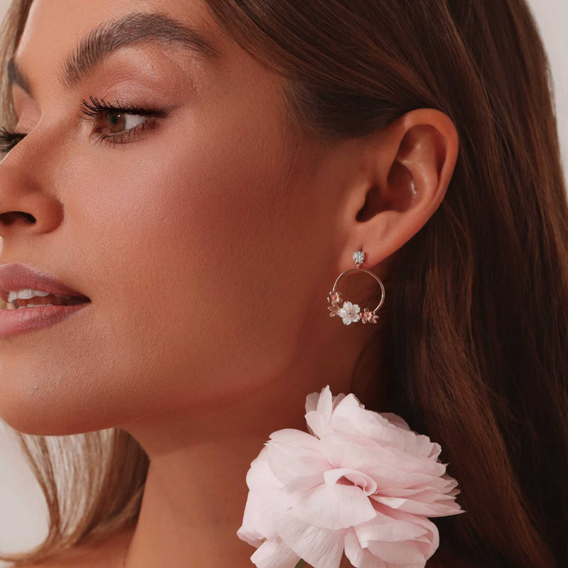 Emilia Earrings Rose Gold