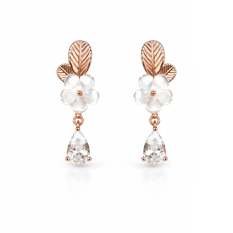 Leaf Drop Earrings