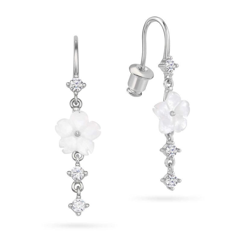 Aura Silver Earrings