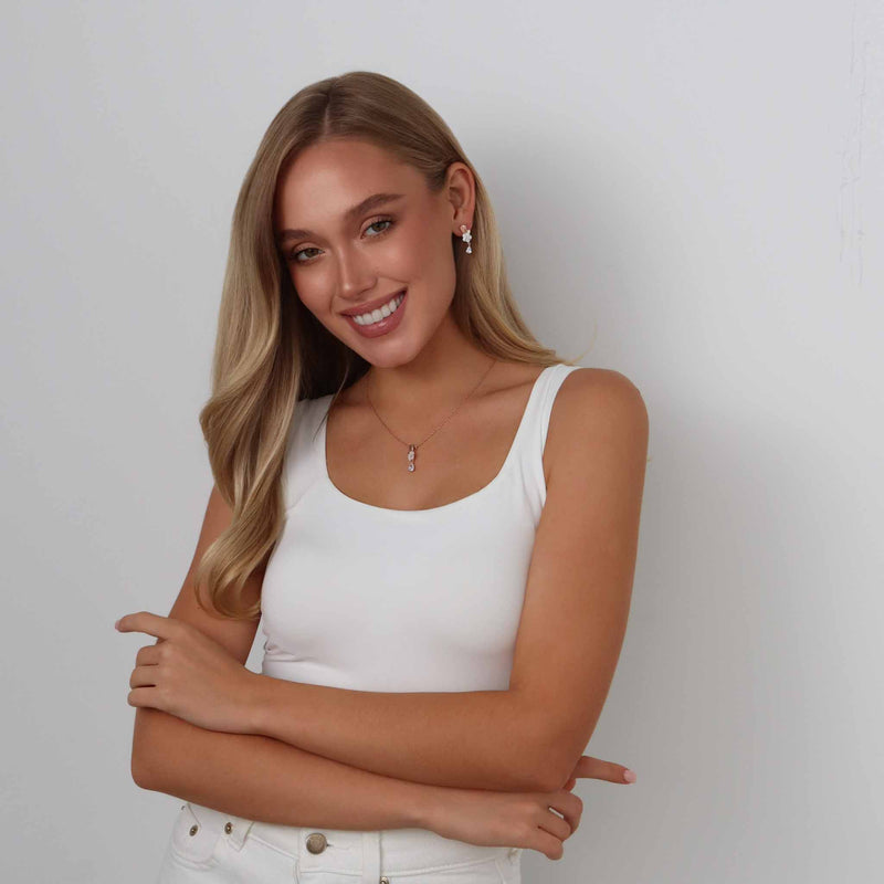 Leaf Drop Earrings