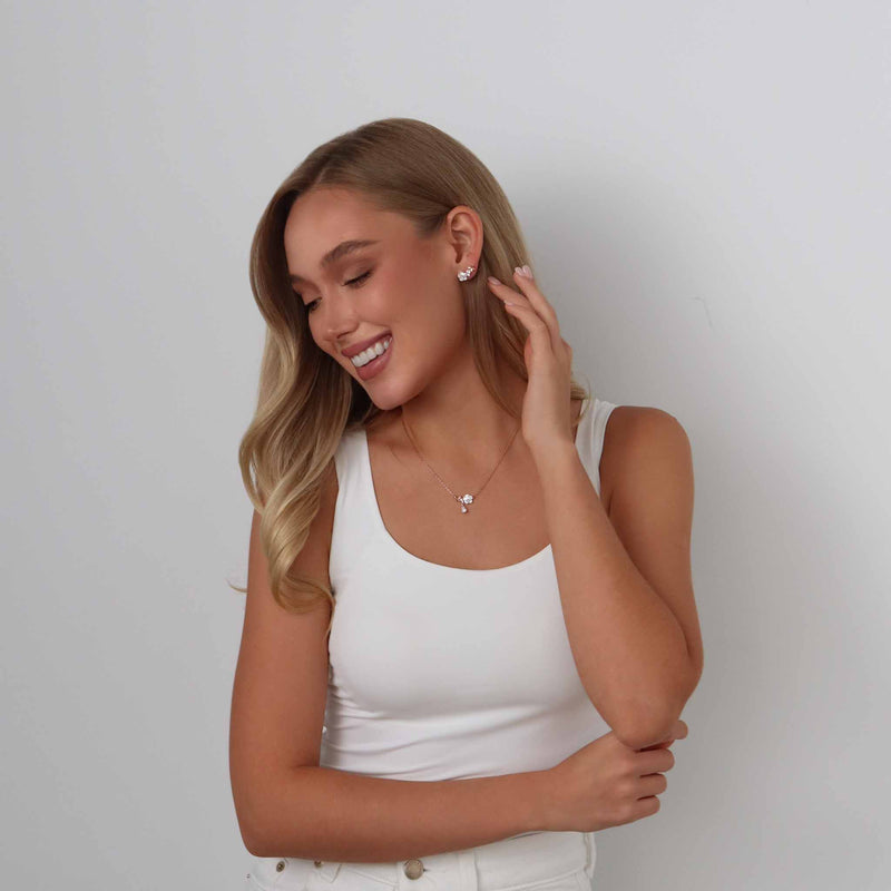 Tiny Flora Earrings
