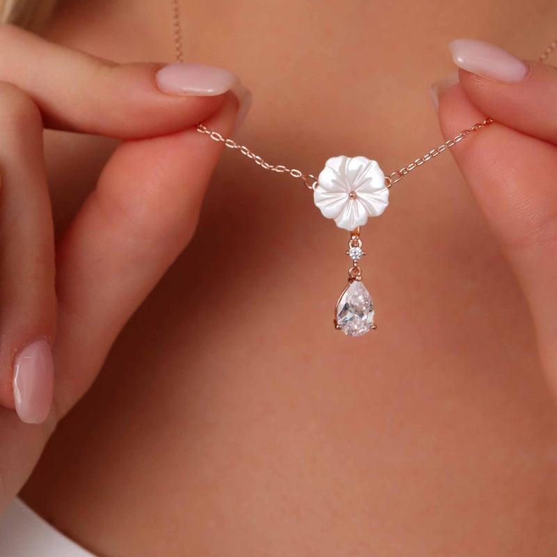 Crystal Drop Necklace