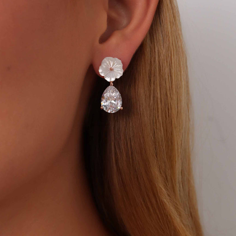 Crystal Drops Earrings