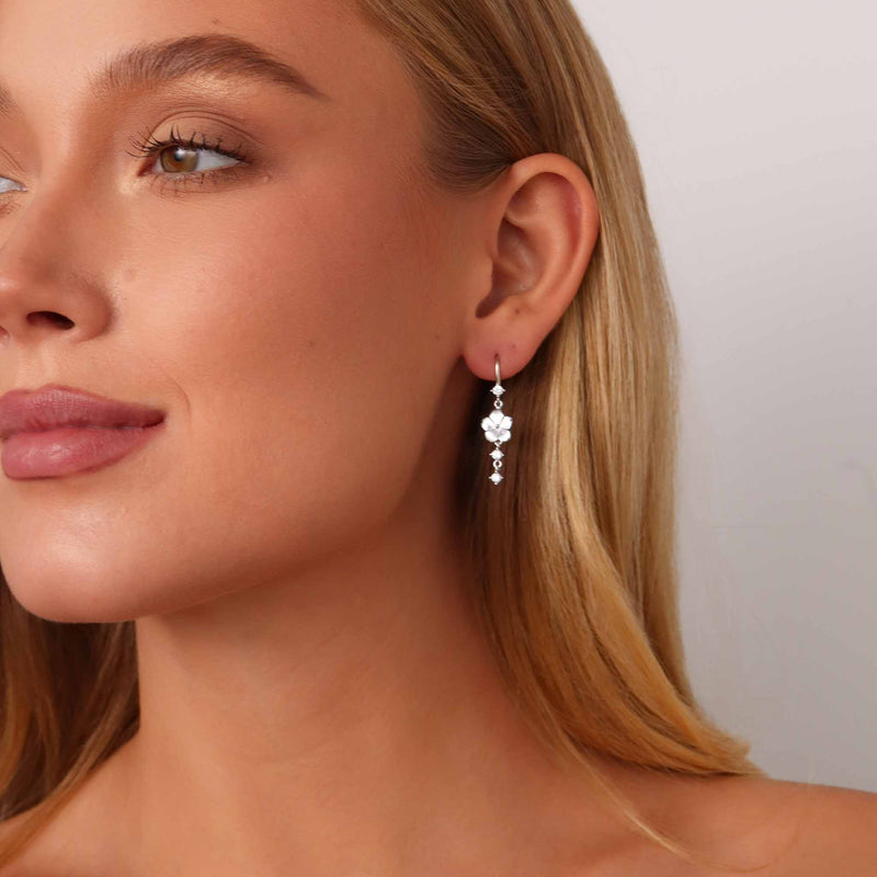 Aura Silver Earrings