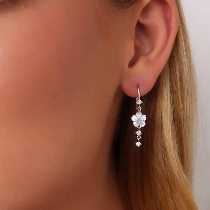 Aura Silver Earrings