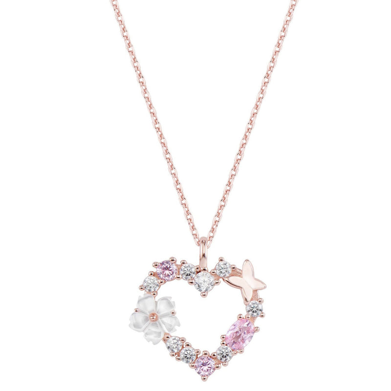 Rose Gold Heart Necklace