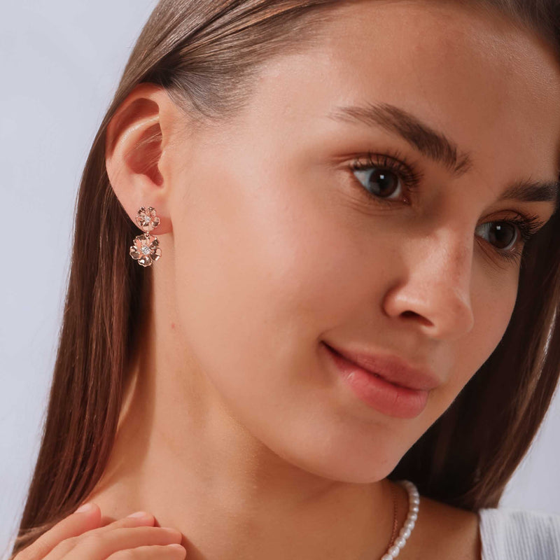 Blooming Magnolia Earrings