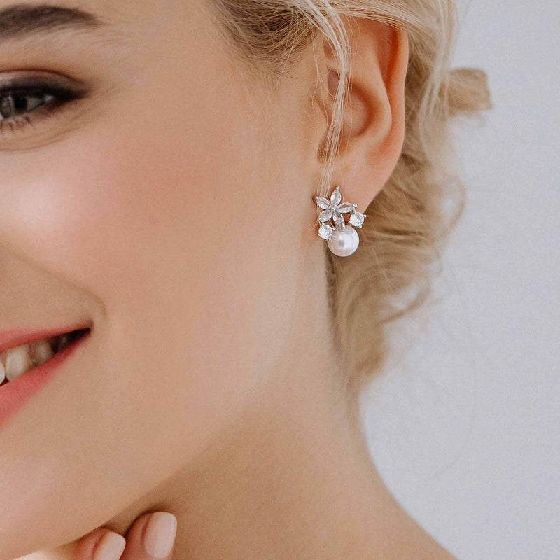 Fleur Bridal Silver Set