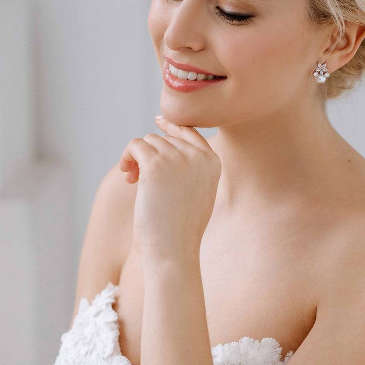 Fleur Bridal Rose Gold Set