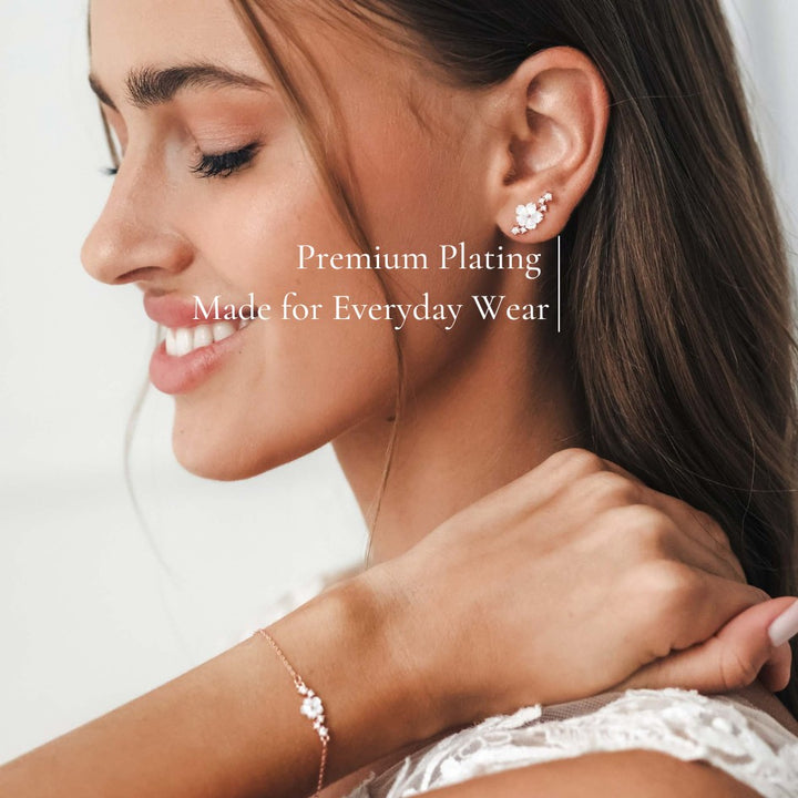 Sparkle Earrings, Necklace and Bracelet Bundle