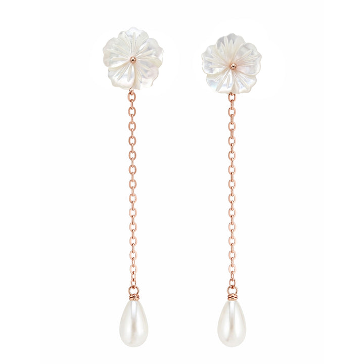 Blush Promise Drop Earrings