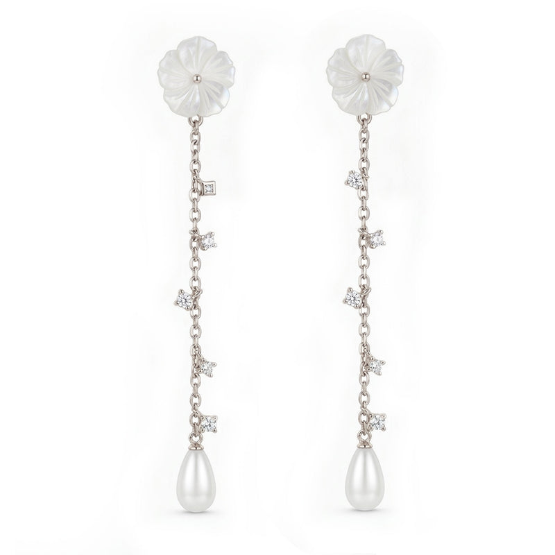 Vivienne Earrings - Silver