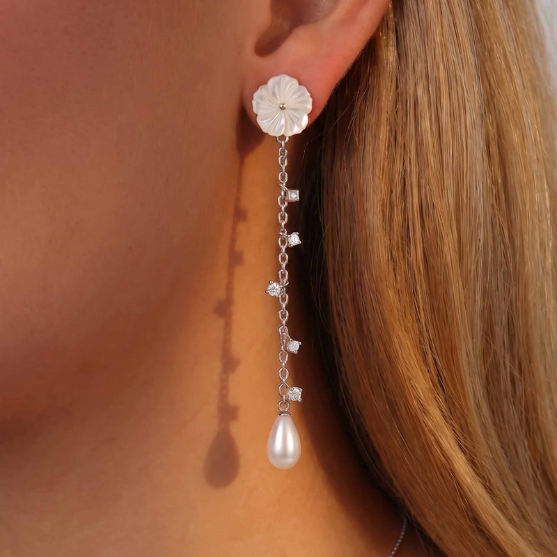 Vivienne Earrings - Silver