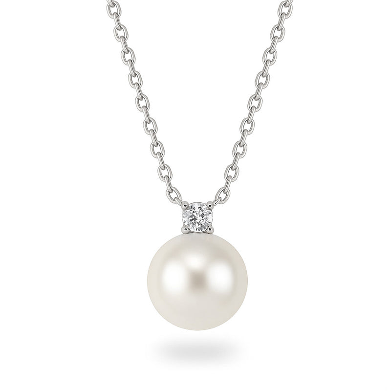 Perla Necklace - Silver