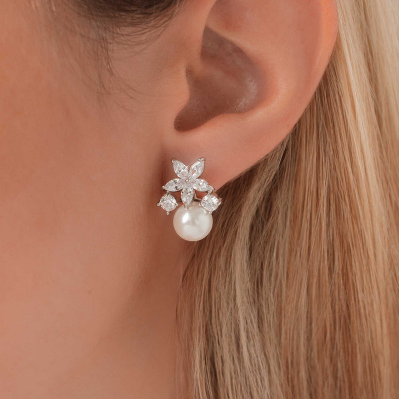 Fleur Bridal Silver Set