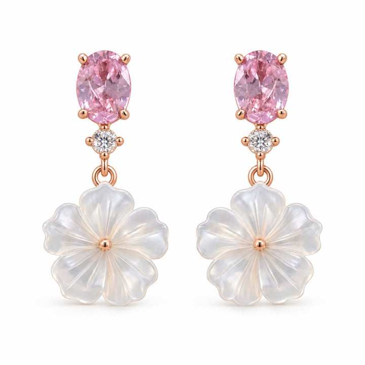 Pink Bloom Earrings