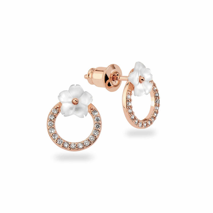 Blooming Circle Earrings