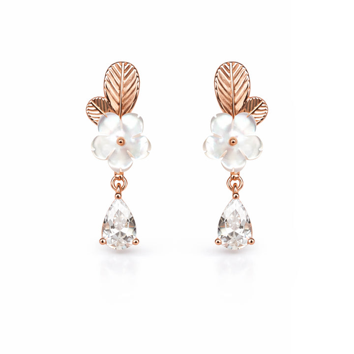 Leaf Drop Earrings