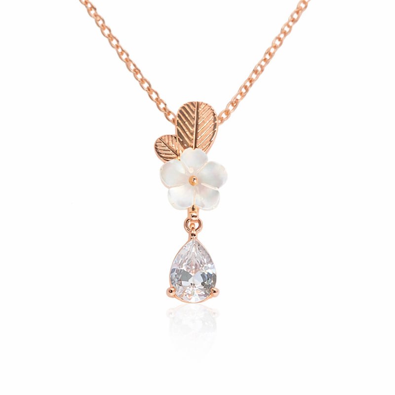 Leaf Drop Necklace
