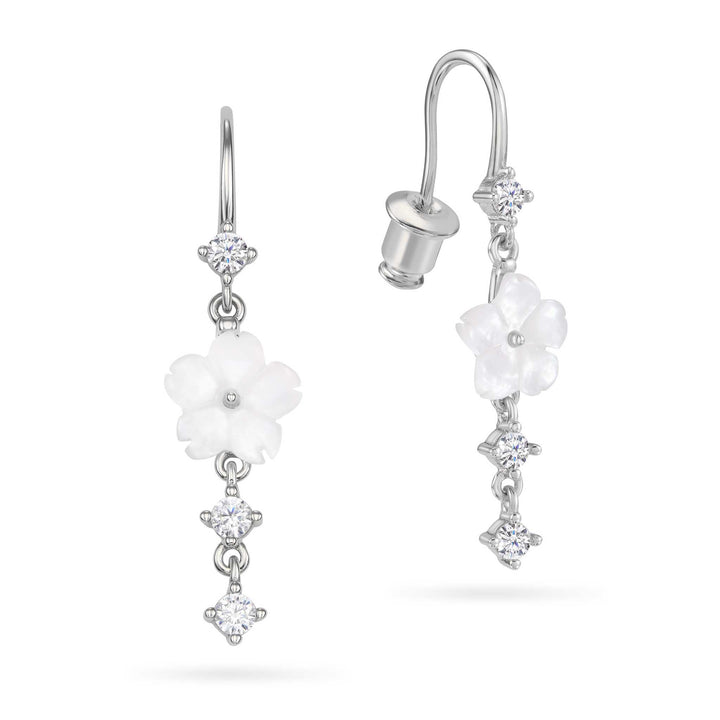 Aura Silver Earrings