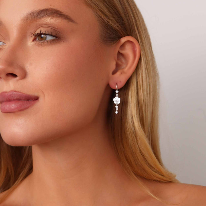 Aura Silver Earrings