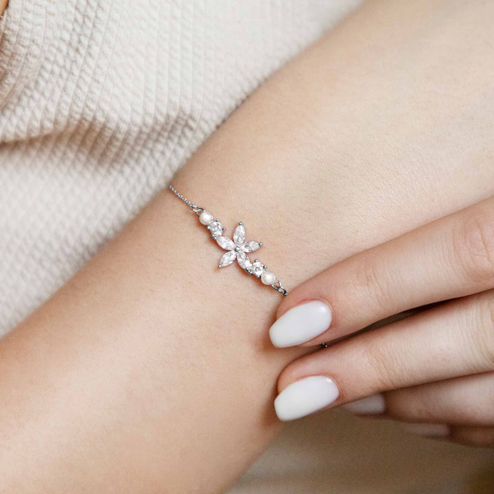 Fleur Bracelet - Silver